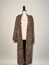 Load image into Gallery viewer, Ba&sh Fauve Leopard Print Trench Coat