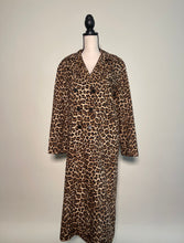 Load image into Gallery viewer, Ba&sh Fauve Leopard Print Trench Coat