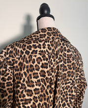 Load image into Gallery viewer, Ba&sh Fauve Leopard Print Trench Coat