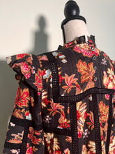 Load image into Gallery viewer, Sea NYC Black Floral Cotton Blouse
