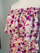 Load image into Gallery viewer, Misa Floral Strapless Dress